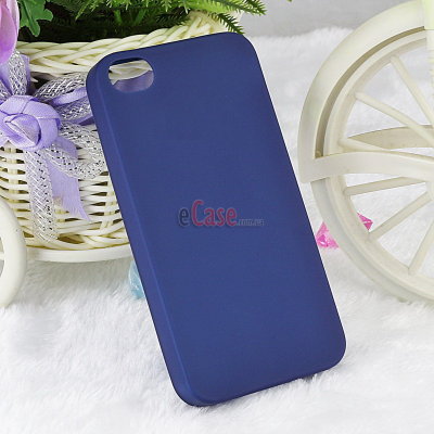 TPU накладка Matte для iPhone 4 / 4S (однотонная) — eCase