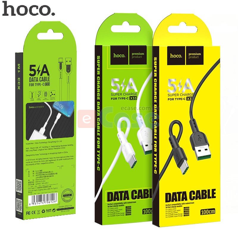 USB кабель HOCO X33 Rapid (Type-C) фото 1 — eCase