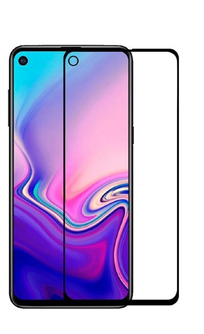 Защитное стекло 5D (на весь экран) с цветной рамкой для Huawei Nova 5T — eCase