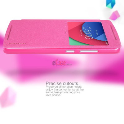 Чохол (книжка) Nillkin Sparkle Series для Lenovo A7010 — eCase