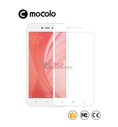 Защитное стекло MOCOLO Premium 3D (с рамкой) для Xiaomi Redmi Y1 Lite — eCase