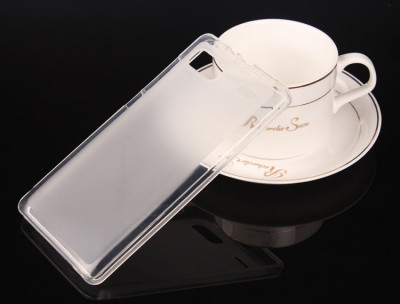 TPU накладка для Lenovo A708T (матовый, однотонный) — eCase