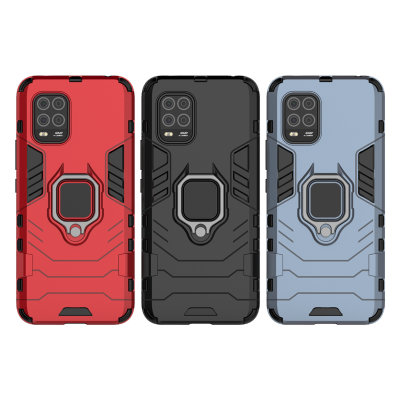 Ударостійка накладка з підставкою і TPU бампером для Xiaomi Mi 10 Lite — eCase