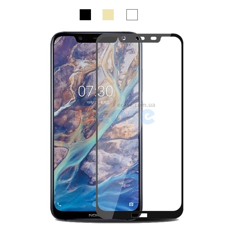 Защитное стекло 3D Full-screen Color Frame для Nokia 8.1 фото 1 — eCase