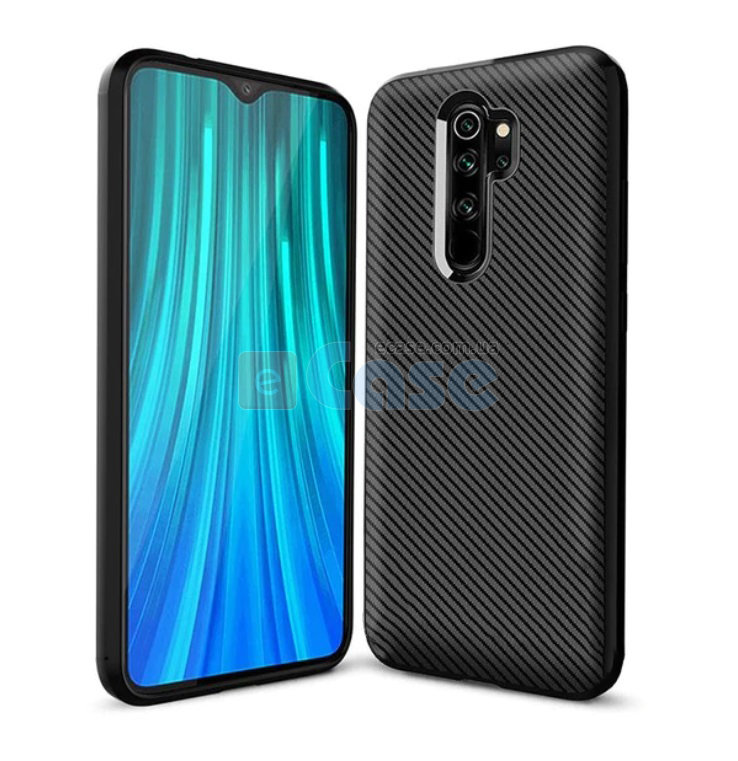 ТПУ накладка Carbon для Xiaomi Redmi Note 8 Pro фото 1 — eCase