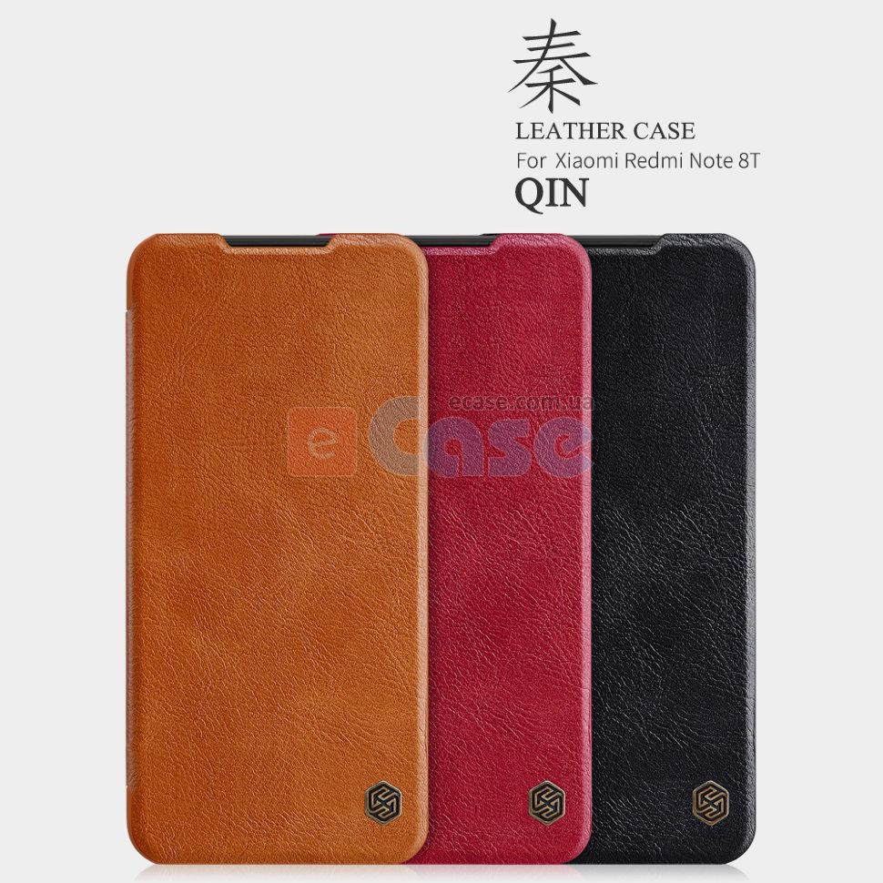 Чехол (книжка) Nillkin Qin для Xiaomi Redmi Note 8T фото 1 — eCase