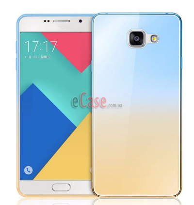 Ультратонка ТПУ накладка для Samsung A710F Galaxy A7 (Crystal Clear UKR) — eCase