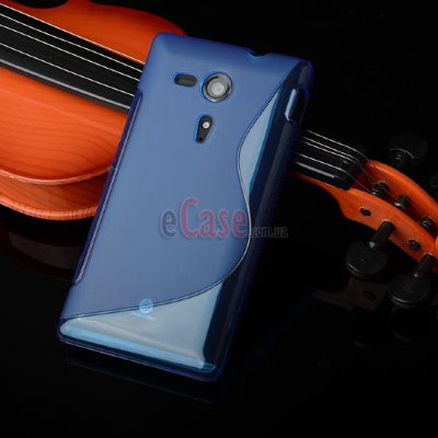 TPU накладка S-Case для Sony Xperia SP M35h — eCase