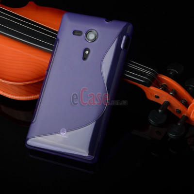 TPU накладка S-Case для Sony Xperia SP M35h — eCase