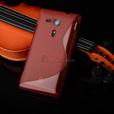 TPU накладка S-Case для Sony Xperia SP M35h — eCase