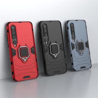 Ударостійка накладка з підставкою і TPU бампером для Xiaomi Mi 10 Pro — eCase