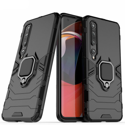 Ударостійка накладка з підставкою і TPU бампером для Xiaomi Mi 10 Pro — eCase