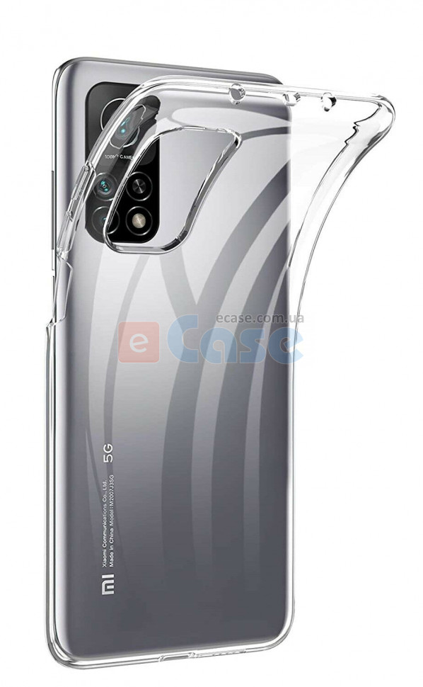 Прозорий TPU чохол Start 1.5 мм для Xiaomi Mi 10T Pro фото 1 — eCase