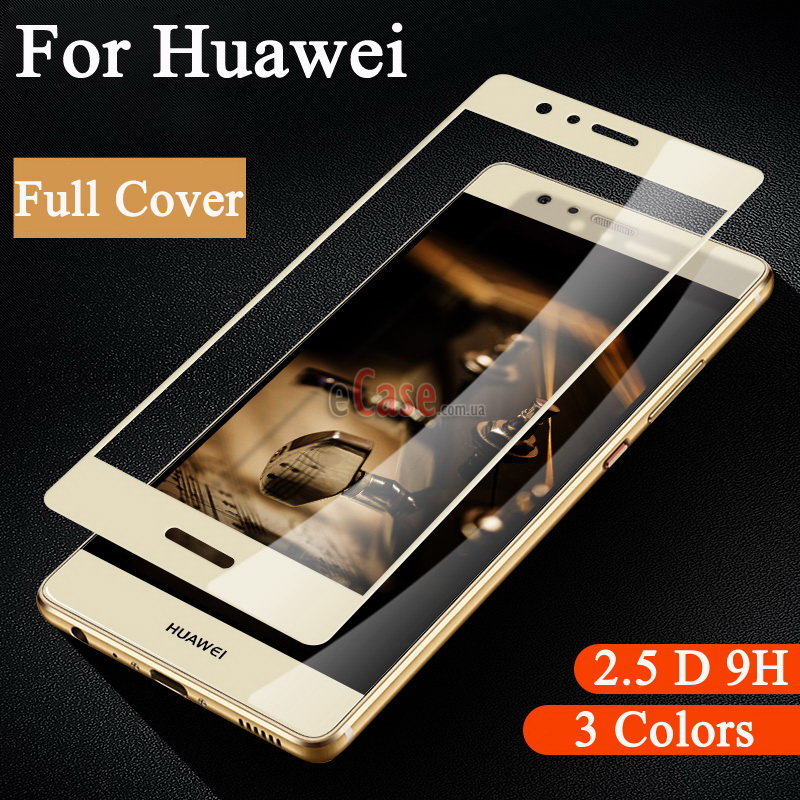 Захисне скло для Huawei P9 Lite (Tempered Glass Frame 2,5 D) з рамкою фото 1 — eCase