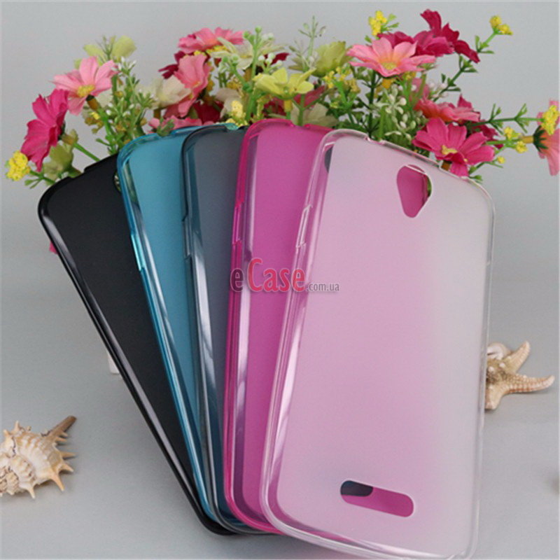 TPU накладка для Doogee X6 (матовый, однотонный) фото 1 — eCase