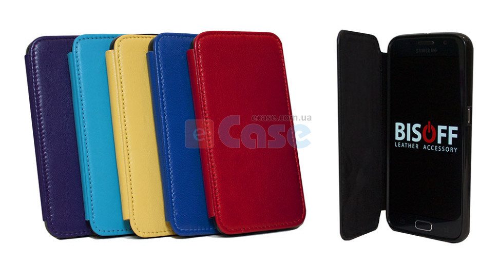 Кожаный чехол для Samsung Galaxy A07 BiSOFF "UltraThin" (книжка) фото 1 — eCase
