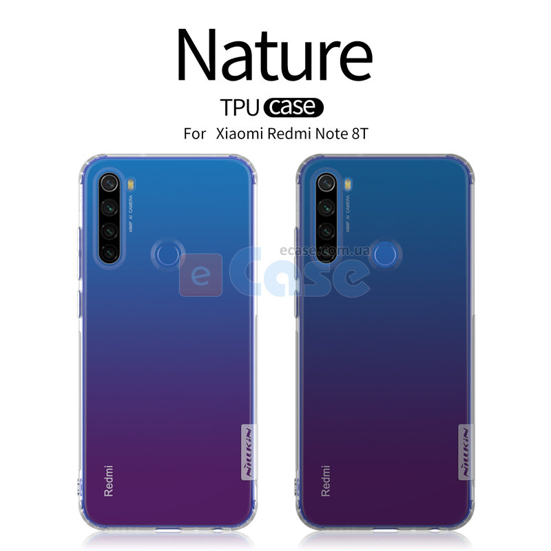 TPU чехол Nillkin Nature для Xiaomi Redmi Note 8T фото 1 — eCase