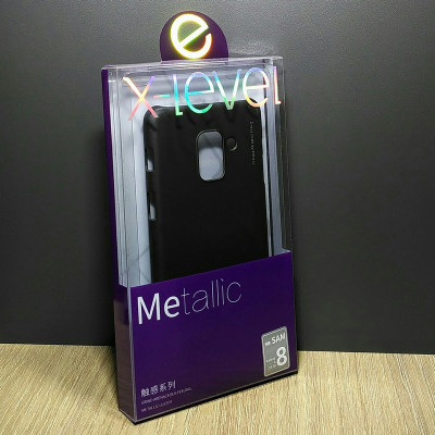 Пластиковая накладка X-level Metallic для Samsung Galaxy A8 2018 A530F — eCase