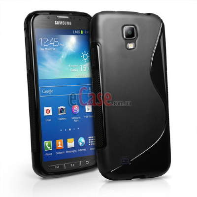 TPU накладка S-Case для Samsung i9295 Galaxy S4 Active &mdash; eCase
