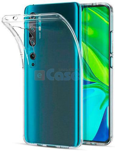 Прозрачный TPU чехол Start 1.5 мм для Xiaomi Mi Note 10 фото 1 — eCase