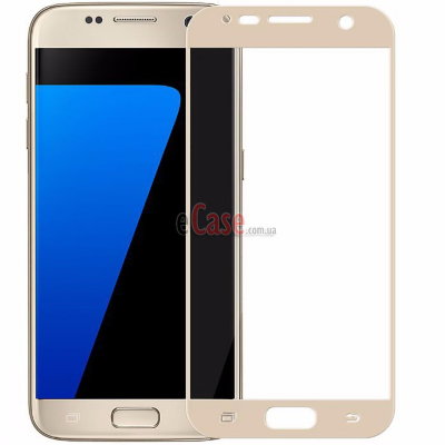 Захисне скло для Samsung G930F / G930FD Galaxy S7 (Tempered Glass Frame 2,5 D) з рамкою — eCase