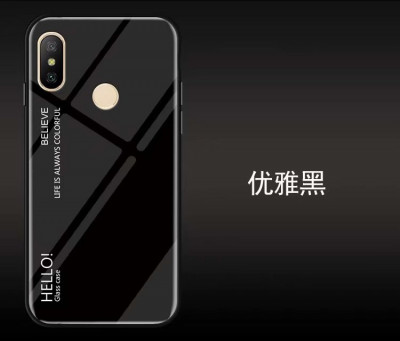 Накладка TPU + Glass Colorful для Xiaomi Mi6X — eCase