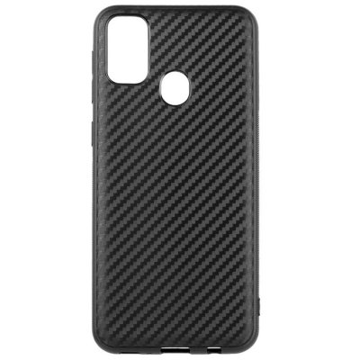 ТПУ накладка Carbon для Samsung Galaxy A21s A217F — eCase