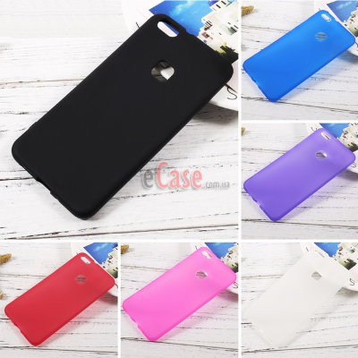 TPU накладка для Huawei P10 Lite (матовый, однотонный) — eCase