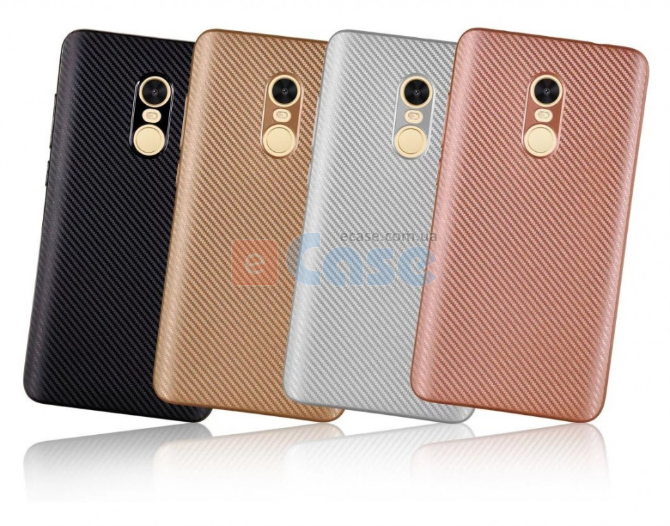 ТПУ накладка Carbon для Xiaomi Redmi Note 4X фото 1 — eCase