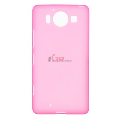 TPU накладка для Microsoft Lumia 950 (матовий, однотонний) — eCase
