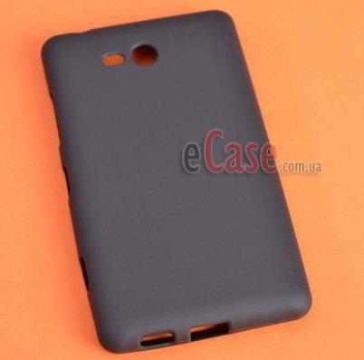 TPU накладка для Nokia Lumia 820 (матовый, однотонный) фото 1 — eCase