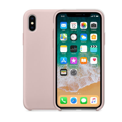 ТПУ накладка Silky Color для iPhone Xs Max — eCase