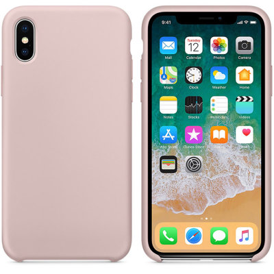 ТПУ накладка Silky Color для iPhone Xs Max — eCase