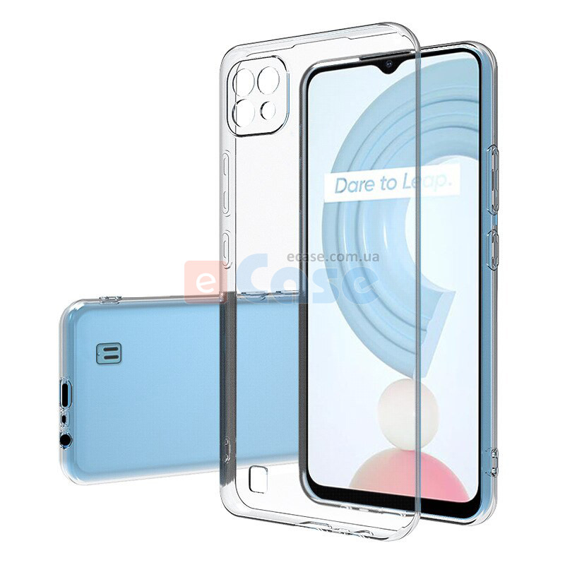 Прозрачный TPU чехол Start Full Camera 1.5 мм для Realme C20 фото 1 — eCase