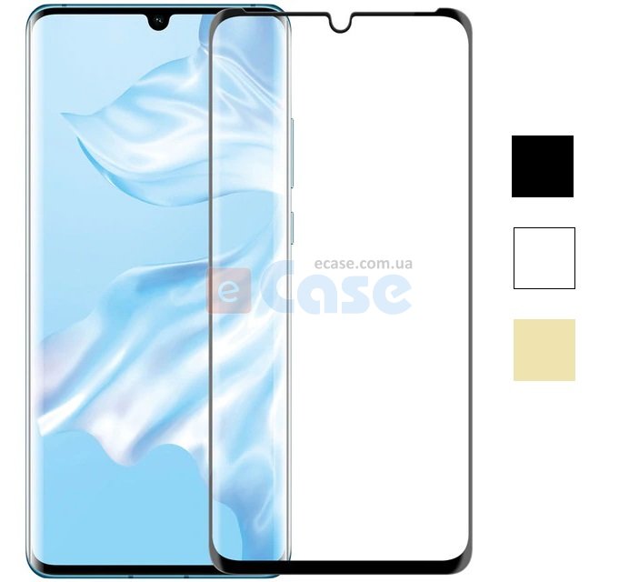 Защитное стекло 3D Full-screen Color Frame для Huawei P30 Pro фото 1 — eCase