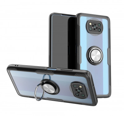 Чехол Crystal Ring для Xiaomi Poco X3 — eCase