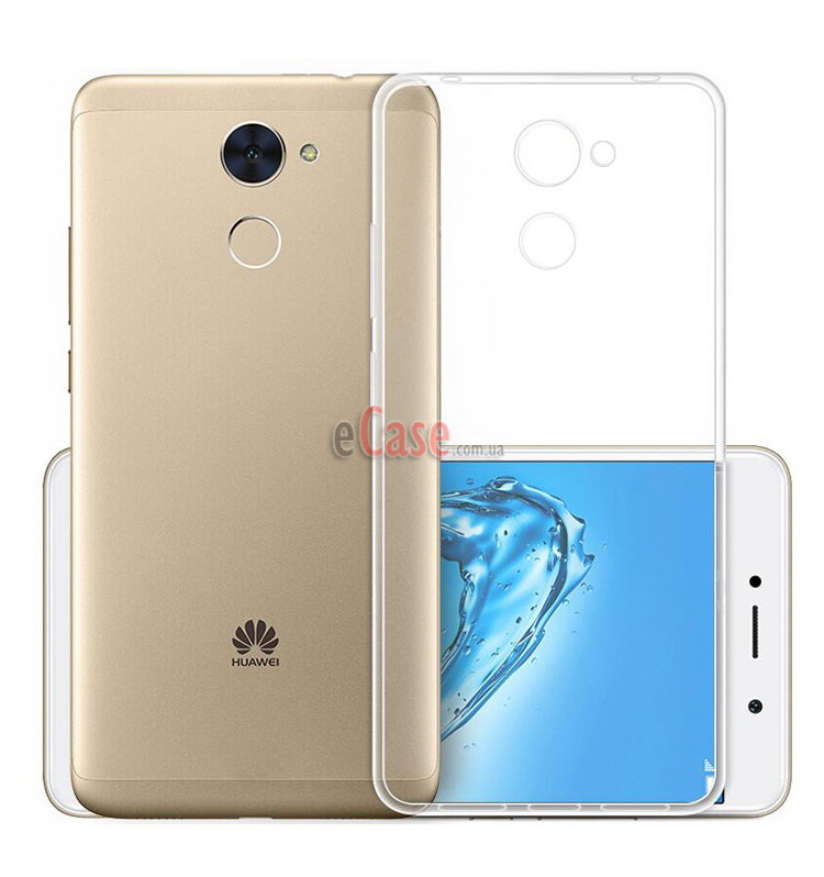 Прозрачная ТПУ накладка для Huawei Y7 EXELINE Crystal (Strong 0,5мм) фото 1 — eCase