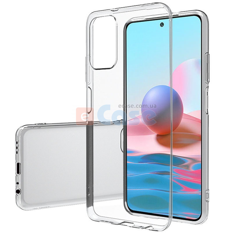 Прозора ТПУ накладка для Xiaomi Redmi Note 10 5G EXELINE Crystal (Strong 0,5 мм) фото 1 — eCase