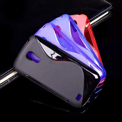 TPU накладка S-Case для Samsung i9500 Galaxy S4 — eCase