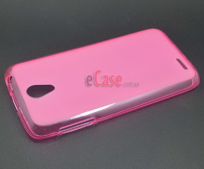 TPU накладка для Lenovo S750 (матовый, однотонный) — eCase