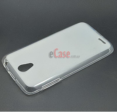 TPU накладка для Lenovo S750 (матовый, однотонный) — eCase