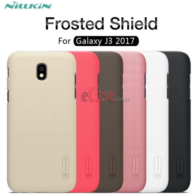 Пластикова накладка Nillkin Matte для Samsung Galaxy J3 2017 + захисна плівка фото 1 — eCase