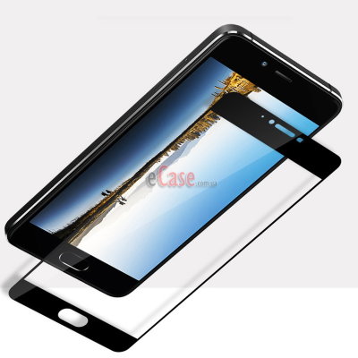 Захисне скло для Meizu U10 (Tempered Glass Frame 2,5 D) з рамкою — eCase