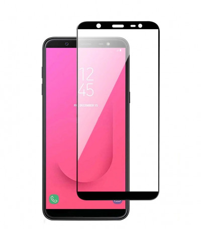 Захисне скло для Samsung J810 Galaxy J8 2018 (Tempered Glass Frame 2,5 D) з рамкою — eCase