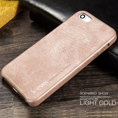 Кожаная накладка X-level Vintage для iPhone SE 2020 — eCase