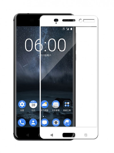 Защитное стекло 3D Full-screen Color Frame для Nokia 6 — eCase