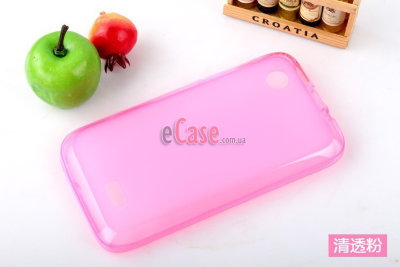 TPU накладка для Lenovo A369i (матовий, однотонний) — eCase