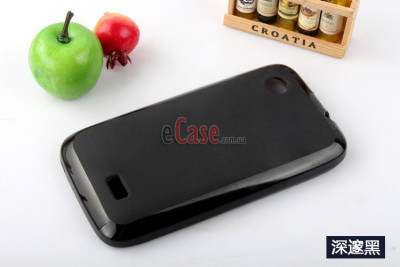 TPU накладка для Lenovo A369i (матовий, однотонний) — eCase