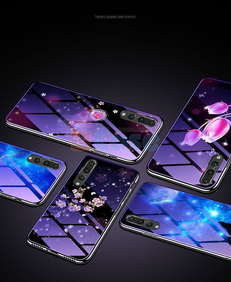 Накладка TPU + Glass Violet для Huawei P30 Lite фото 1 — eCase