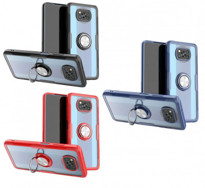 Чохол Crystal Ring для Xiaomi Poco X3 NFC — eCase